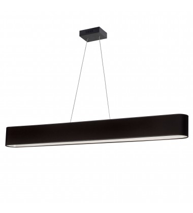  30W Horiz Pendant, Jtone BLK shade, MB-(AUB-R5030HP-MB-797)-Dainolite