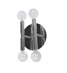  4LT Wall Sconce, PC Finish-(AVA-54W-PC)-Dainolite