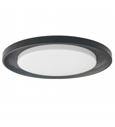  30W Flushmount, MB w/ WH Acrylic Diffuser-(BLL-1730LEDFH-MB)-Dainolite