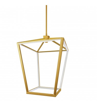  46W Chandelier, AGB w/ WH Silicone Diffuser-(CAG-2046C-AGB)-Dainolite