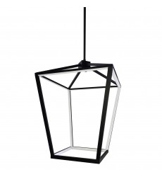  46W Chandelier, MB w/ WH Silicone Diffuser-(CAG-2046C-MB)-Dainolite
