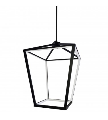  46W Chandelier, MB w/ WH Silicone Diffuser-(CAG-2046C-MB)-Dainolite