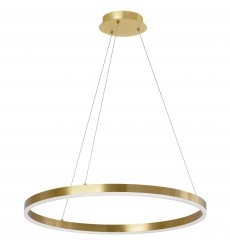 34W Chandelier, AGB w/ FR Acrylic Diffuser-(CIR-2434C-AGB)-Dainolite