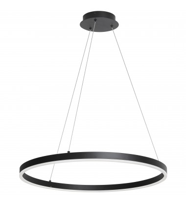  34W Chandelier, MB w/ FR Acrylic Diffuser-(CIR-2434C-MB)-Dainolite