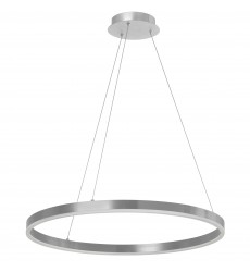 34W Chandelier, SV with FR Acrylic Diffuser-(CIR-2434C-SV)-Dainolite 34W Chandelier, SV with FR Acrylic Diffuser-(CIR-2434C-SV)-Dainolite