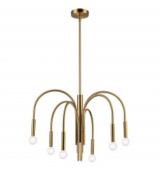 6LT Incan Chandelier, AGB-(CLY-246C-AGB)-Dainolite  6LT Incan Chandelier, AGB-(CLY-246C-AGB)-Dainolite