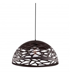  1LT Pendant, Matte Black Finish -(COR-161P-BK)-Dainolite
