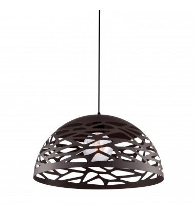  1LT Pendant, Matte Black Finish -(COR-161P-BK)-Dainolite