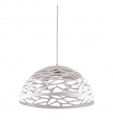  1LT Pendant, Matte White Finish -(COR-161P-WH)-Dainolite
