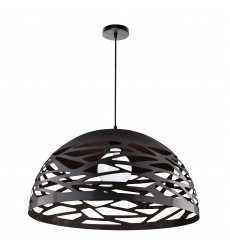  1LT Pendant, Matte Black Finish-(COR-201P-BK)-Dainolite