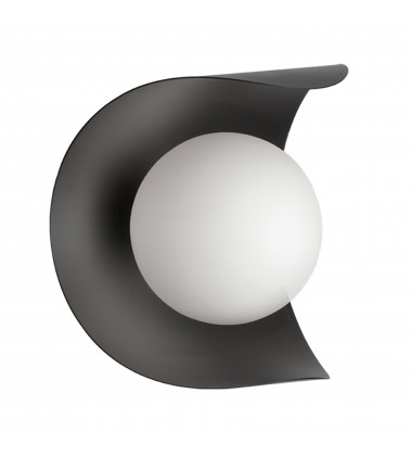  1LT Wall Sconce Matte Black Finish-(CRT-61W-MB)-Dainolite