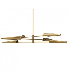 6LT Incan 3-Tier Chandelier, AGB-(CSE-476C-AGB)-Dainolite  6LT Incan 3-Tier Chandelier, AGB-(CSE-476C-AGB)-Dainolite