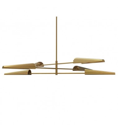 6LT Incan 3-Tier Chandelier, AGB-(CSE-476C-AGB)-Dainolite  6LT Incan 3-Tier Chandelier, AGB-(CSE-476C-AGB)-Dainolite