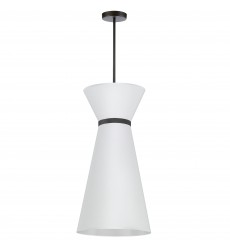  1LT Incandescent Pendant, MB w/ Fabric Shade-(CTN-141P-MB-790)-Dainolite