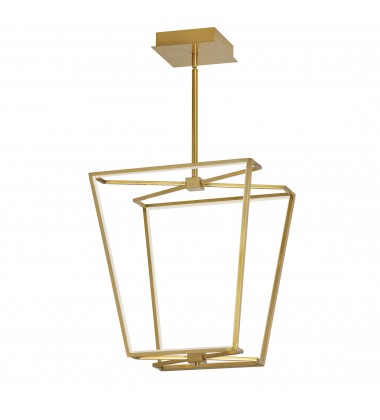 48W Chandelier, AGB with WH Silicone Diffuser-(CUR-1848C-AGB)-Dainolite  48W Chandelier, AGB with WH Silicone Diffuser-(CUR-1848C-AGB)-Dainolite