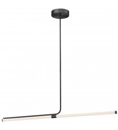 24W Horizontal Pendant, MB w/ WH Acrylic Diff-(CVT-4824LEDHP-MB)-Dainolite