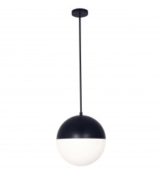  3LT Halogen Pendant, MB w/ WH Opal Glass-(DAY-143P-MB)-Dainolite
