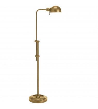  1LT Incan Adjustable Pharmacy Floor Lamp, AGB-(DM1958F-AGB)-Dainolite