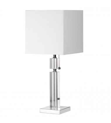  Table Lamp, Square Shade-(DM231-PC)-Dainolite