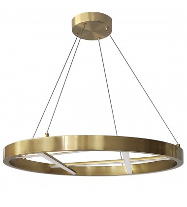  40W Chandelier, AGB w/ WH Silicone Diffuser-(DNT-2440LEDC-AGB)-Dainolite