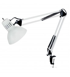  Clamp-On Task Lamp, Gloss White-(DXL334-X-WH)-Dainolite