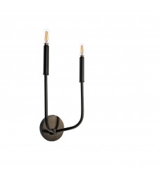 2LT Incandescent Wall Sconce, MB-(ELN-152W-MB)-Dainolite  2LT Incandescent Wall Sconce, MB-(ELN-152W-MB)-Dainolite