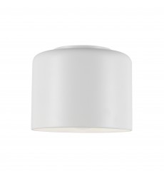 1LT Incand Flush Mount, MW Shade-(EMI-81FH-MW)-Dainolite  1LT Incand Flush Mount, MW Shade-(EMI-81FH-MW)-Dainolite