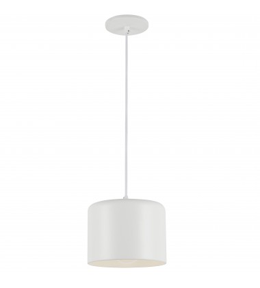 1LT Incand Pendant, MW Shade-(EMI-81P-MW)-Dainolite  1LT Incand Pendant, MW Shade-(EMI-81P-MW)-Dainolite