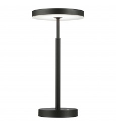  10W Table Lamp, SB w/ WH Acrylic Diff - (FCE-1510LEDT-SB) - Dainolite