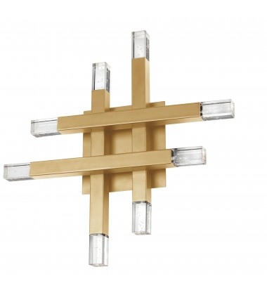  24W Wall Sconce, AGB w/ Acrylic Diffuser-(FCS-1432W-AGB)-Dainolite