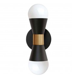2LT Incandescent Wall Sconce, MB & AGB-(FOR-72W-MB-AGB)-Dainolite  2LT Incandescent Wall Sconce, MB & AGB-(FOR-72W-MB-AGB)-Dainolite
