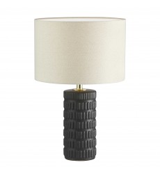  1LT Incandescent Table Lamp, MB w/ BG Shade-(FTY-181T-MB-BG)-Dainolite