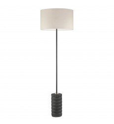  1LT Incandescent Floor Lamp, MB w/ BG Shade-(FTY-551F-MB-BG)-Dainolite