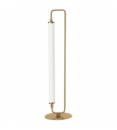  20W Table Lamp, AGB w/ WH Acrylic-(FYA-2620LEDT-AGB)-Dainolite