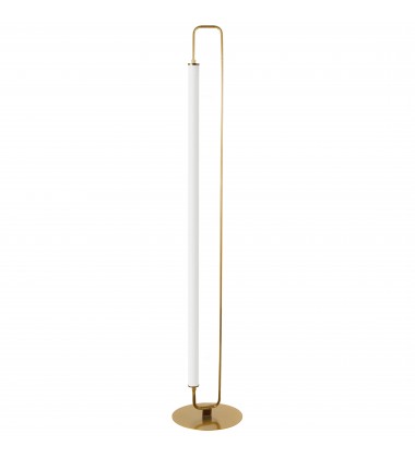  32W Floor Lamp, AGB w/ WH Acrylic-(FYA-5932LEDF-AGB)-Dainolite