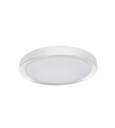 24W Flush Mount, MW w/ WH Diffuser-(FYN-1224LEDFH-MW)-Dainolite  24W Flush Mount, MW w/ WH Diffuser-(FYN-1224LEDFH-MW)-Dainolite