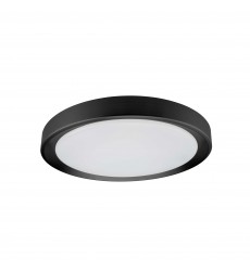 24W Flush Mount, SB w/ WH Diffuser-(FYN-1224LEDFH-SB)-Dainolite  24W Flush Mount, SB w/ WH Diffuser-(FYN-1224LEDFH-SB)-Dainolite
