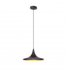  1LT Pendant, Aluminum Black-(HKI-141P-BK)-Dainolite