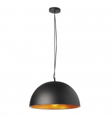  1LT Pendant, Aluminum-(HKI-201LP-BK)-Dainolite
