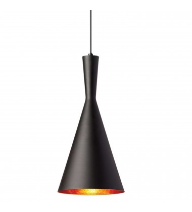 1LT Incan Pendant Black w/Gold Pebbled Interior-(HKI-81P-BK)-Dainolite  1LT Incan Pendant Black w/Gold Pebbled Interior-(HKI-81P-BK)-Dainolite