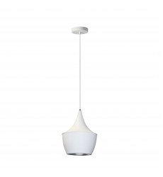  1LT Pendant, Aluminum-(HKI-91P-WH)-Dainolite