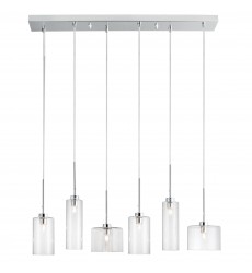  6LT Horizontal Pendant-(IC-286P-PC)-Dainolite
