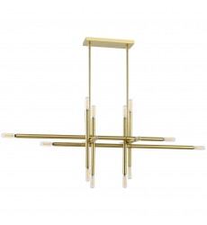 16LT Incand Horiz Pendant, AGB-(KAN-4016HP-AGB)-Dainolite  16LT Incand Horiz Pendant, AGB-(KAN-4016HP-AGB)-Dainolite