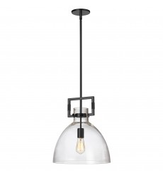 1LT Pendant, Matte Black Finish-(LBY-141P-MB)-Dainolite
