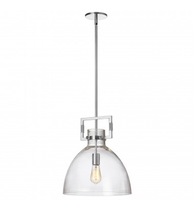  1LT Pendant, Polished Chrome Finish-(LBY-141P-PC)-Dainolite