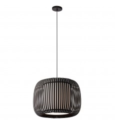  1LT Pendant Slit Shade JTone Black-(MIA-181P-797)-Dainolite