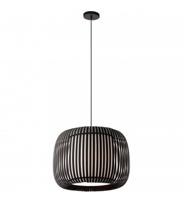  1LT Pendant Slit Shade JTone Black-(MIA-181P-797)-Dainolite