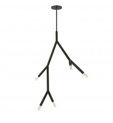 5LT Incandescent Pendant, MB-(MOR-125P-MB)-Dainolite  5LT Incandescent Pendant, MB-(MOR-125P-MB)-Dainolite