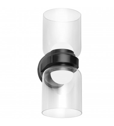  20W Wall Sconce, MB w/ CLR Glass-(NAD-1020LEDW-MB)-Dainolite
