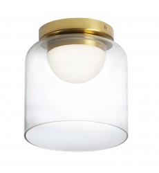  10W Flush Mount, AGB w/ CLR Glass-(NAD-810LEDFH-AGB)-Dainolite